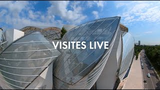 Les visites LIVE à la Fondation Louis Vuitton [upl. by Maressa]