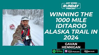 Gavan Hennigan on winning the 1000 Mile Iditarod Alaska Trail in 2024 [upl. by Satterfield]