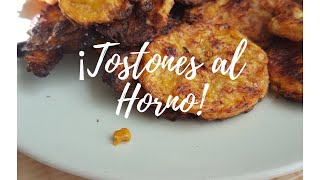 TOSTONES al horno [upl. by Eannej907]