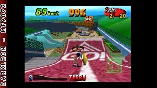 Nintendo 64  AirBoarder 64 © 1998 Gaga  Gameplay [upl. by Mariejeanne2]