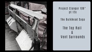 Project Clanger the 109quot Series 3 Landrover  Bulkhead Repairs continued [upl. by Rainah236]