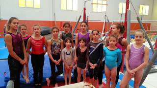 Salita ALLAPPOGGIO CHALLENGE A SQUADRE Ginnastica Artistica CSB [upl. by Aihsekin]