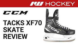 CCM Tacks XF70 Skate Review [upl. by Dowling]