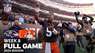 ULTIMATE BELIEF Baltimore Ravens vs Cleveland Browns FULL GAME  NFL 2024 Season Week 8 [upl. by Nnyledam]