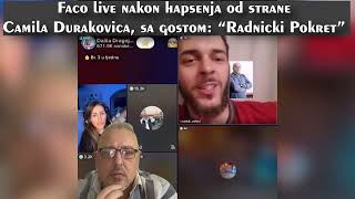 Faco live nakon hapsenja o Camilu Durakovicu Srebrenici pljackama sa gostom quotRadnicki Pokretquot BL [upl. by Illil]