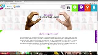 Tutorial Cómo realizar un traslado de EPS a través de miseguridadsocialgovco [upl. by Artnoed]