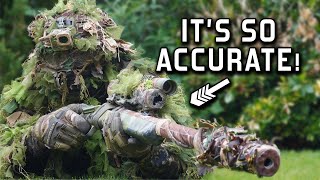 This Airsoft Sniper Makes Impossible Shots Look Easy [upl. by Annuaerb]