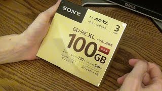 💿 Sony BDRE XL Disc 100GB 3BNE3VCPJ2 [upl. by Aras]