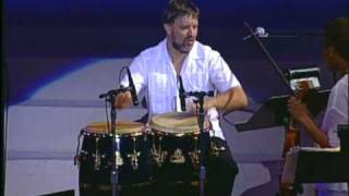 Cuban Descarga La Moderna Tradición with Mike Spiro Carlos Caro Conga Solo Timbale Solo [upl. by Fradin]