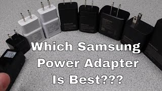 Samsung Power Adapters  65 watt to 3 12 watt [upl. by Ittocs]