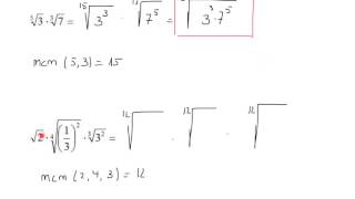 Multiplicación de radicales [upl. by Elicec]