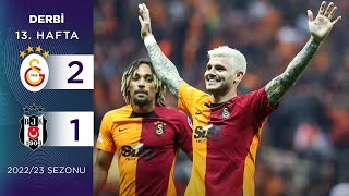 Galatasaray 21 Beşiktaş  13 Hafta  202223 [upl. by Acisej]