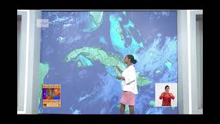 Pronóstico del Tiempo al Mediodía en Cuba 1ro012024 [upl. by Nezam]