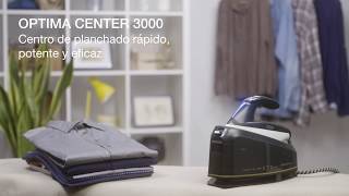 Optima Center 3000  Centro de planchado de 7 bar con temperatura Smart  Solac [upl. by Atsok]