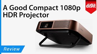 Viewsonic M2 Projector Review Rich colours good audio but some performance hiccups [upl. by Lomasi]