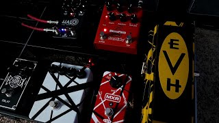 My EVH pedal board Eventide Micropitch KeeleyTimmons Halo stereo effects [upl. by Gupta941]