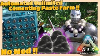 How to get Cementing Paste  CP  Farm 2022  in ARK Survival Evolved [upl. by Gnen]