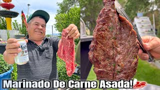 Como Hacer El Mejor Marinado De Carne Asada Ranchera🌿🥩 [upl. by Squire132]