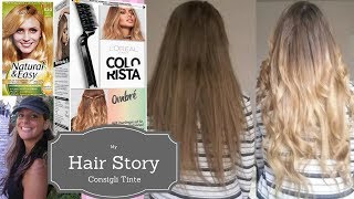 MY HAIR STORY ITA CONSIGLI TINTE DA SUPERMERCATO COLORISTA LOREAL [upl. by Atikim]