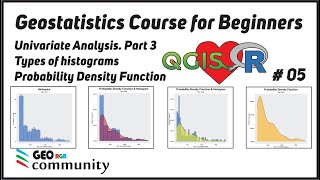 💡 05 Geostatistics Course for Beginners with QGIS and R Univariate Analysis Part 3 [upl. by Ilka142]