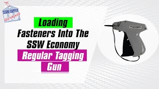 Efficient Tagging Loading Fasteners into the Regular Tagging Gun [upl. by Anesusa]