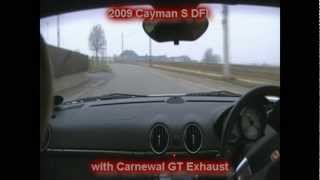 Porsche 2009 Cayman S DFI with GT Exhaust Carnewal [upl. by Eciened138]