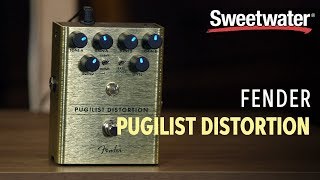 Fender Pugilist Distortion Pedal Demo [upl. by Fraze]