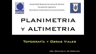 Planimetria y Altimetria [upl. by Myrwyn]