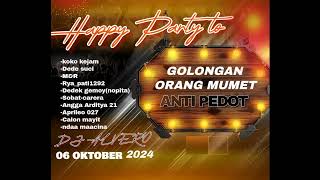 FUNKOT PARTY PASUKAN WONG PEDOT ANTI MUMET BY ARVERO [upl. by Shaia]