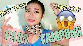 FIRST TIME KO MAG TAMPONS TAMPONS EXPERIENCE ft LADOUCE TAMPONS  KATH MELENDEZ [upl. by Uahc]