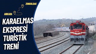 Karaelmas Ekspresi Turistik Treni  Ankara  Zonguldak [upl. by Reider]