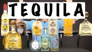 TEQUILA Alcohol 101 Silver Joven Reposado Anejo and more [upl. by Akirderf]