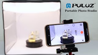 PULUZ 40cm USB Folding Portable Photo Lighting Studio [upl. by Tilla216]