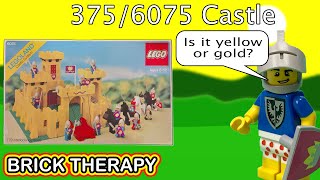 Vintage LEGO Classic Castle System set 3756075 Castle  Speed Build and Review [upl. by Punak]