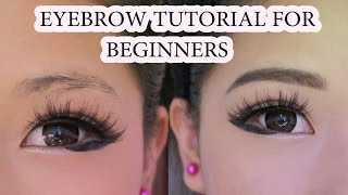 Eyebrow tutorial 101 using Stencils [upl. by Bowes]