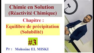 Chimie en solution  Équilibre de précipitation EX2 [upl. by Ajnotal]