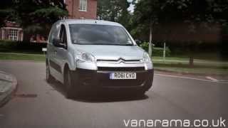 Citroen Berlingo Van Review [upl. by Anaiad]