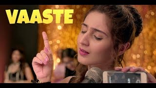 VAASTE FULL SONG  VAASTE LYRICS WITH ENGLISH SUB  DHVANI BHANUSHALI amp NIKHIL DSOUZA [upl. by Vivl]