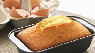 Simplest and Easiest Butter Pound Cake 零失败奶油磅蛋糕  Apron [upl. by Westphal705]