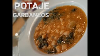 POTAJE de GARBANZOSTHERMOMIX con ThermoMaquinita [upl. by Airdnek]