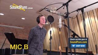 87Style Male Vocal Mic Shootout Warm Audio WA87 vs Neumann U87Ai vs Peluso P87 [upl. by Rogerg]