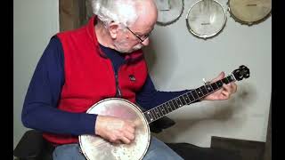 Ashokan Farewell  two finger banjo with tablature [upl. by Earahc]