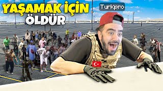 YENI YAŞAMAK IÇIN ÖLDÜR GELDI HERKES ZOMBI OLMUŞ  GTA 5 MODS [upl. by Niajneb960]