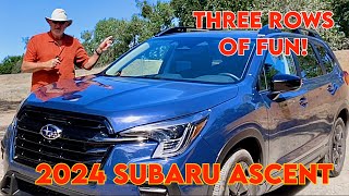 Threerow flexibility fortifies the 2024 Subaru Ascent [upl. by Loma]