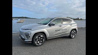 Hyundai Kona electric LR  kort helgetest [upl. by Eimia550]