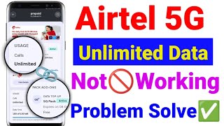 how to activate airtel 5G in step by stepairtel 5G unlimited data  airtel 5G network setting 2024 [upl. by Standing]