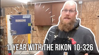 My 1 Year Review of the Rikon 10326 Bandsaw [upl. by Keeryt935]