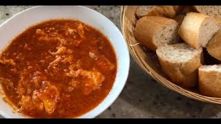 Tunisian food 🥘 اكلة تونسية خفيفة [upl. by Eessej]