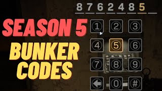 Warzone Bunker Codes Farmland Bunkers amp More NEW SEASON 5 [upl. by Jonas480]