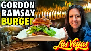 GORDON RAMSAY BURGER LAS VEGAS Still one of the BEST Burgers Our Detailed Review amp Menu Overview [upl. by Gelya62]